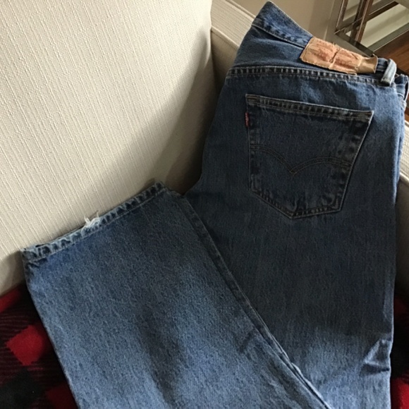 Levi’s original red tag 501 buttonfly jeans - Picture 2 of 2